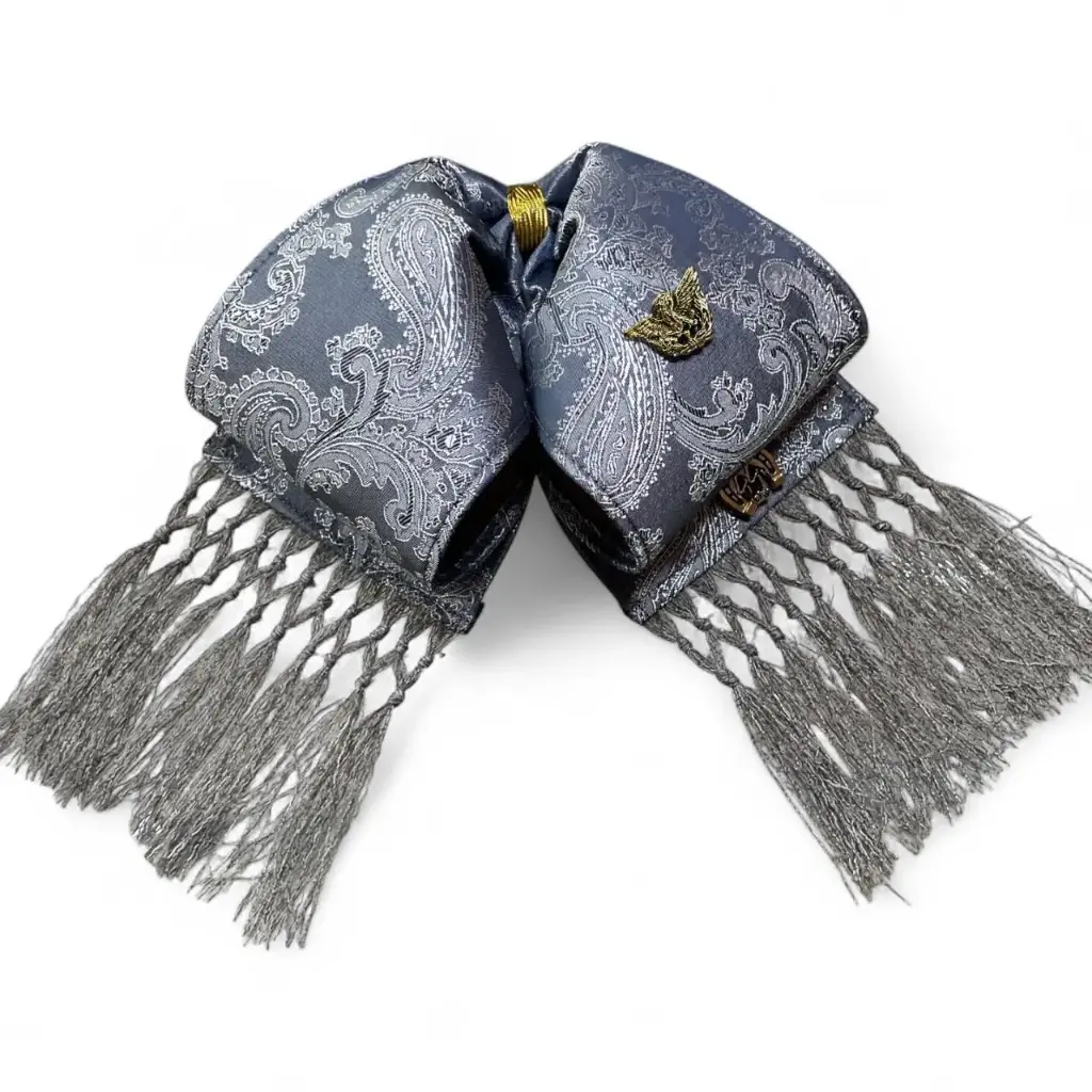 MOÑO GRIS CON BARBAS ADULTO