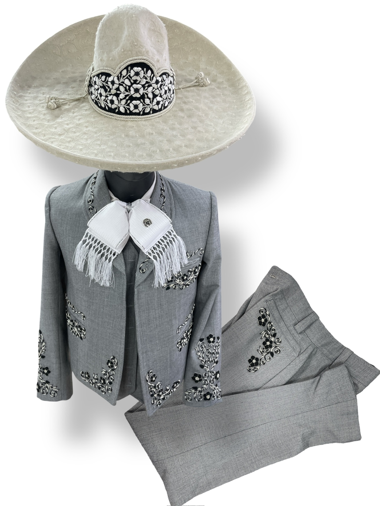 01 TRAJE-S GRIS TALLA M, 37X30 CANUTILLO GALA COMPLETA ECONOMICA