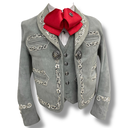 CHALECO/CHAQUETILLA EN CANUTILLO GRIS