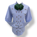 CAMISA BORDADO ROCOCO TALLA 38 