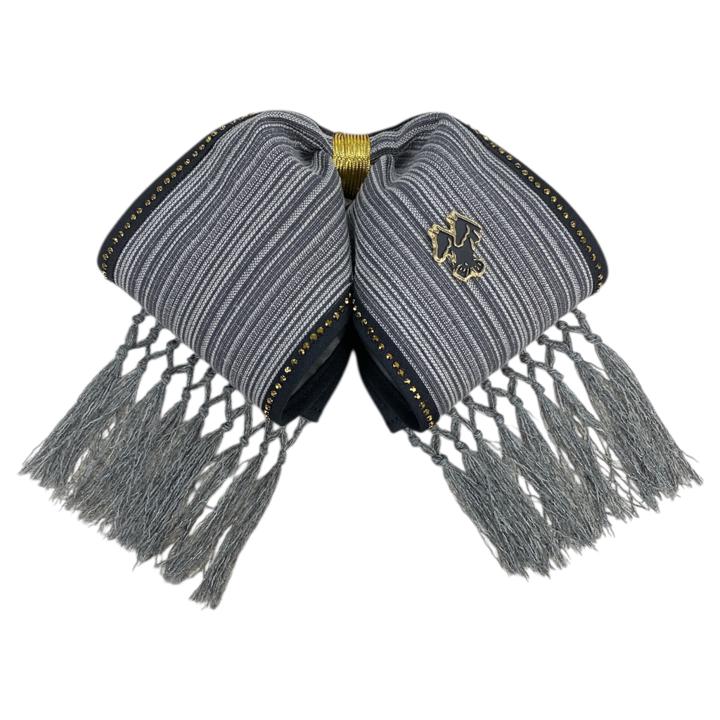 MOÑO GRIS CON BARBAS ADULTO