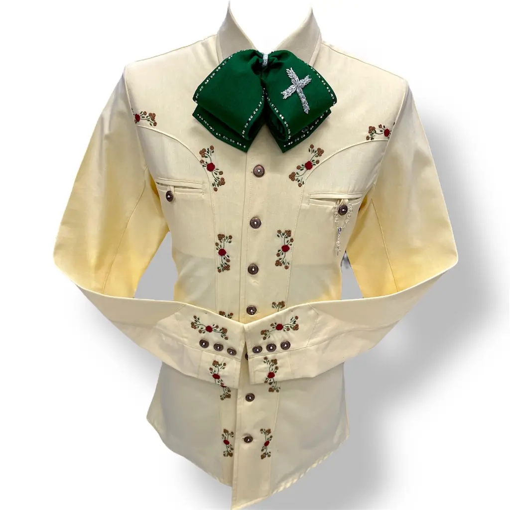 CAMISA BORDADO ROCOCO TALLA 28