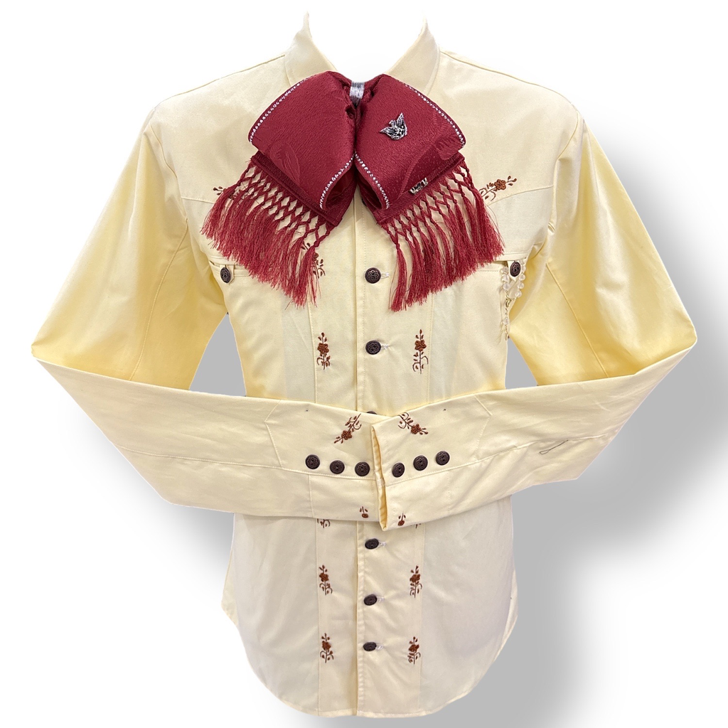 CAMISA BORDADO ROCOCO TALLA 28 (Opción 3)