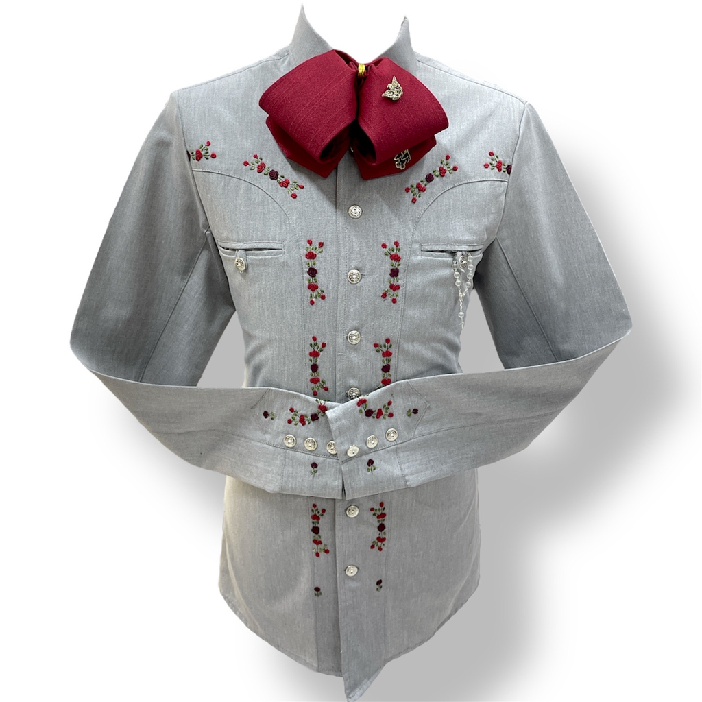 CAMISA BORDADO ROCOCO TALLA 28 (Opción 4)