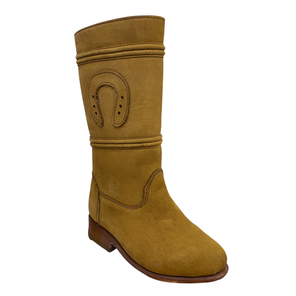 BOTA ESCARAMUZA NIÑA NOBUCK  (Tabaco, 14)