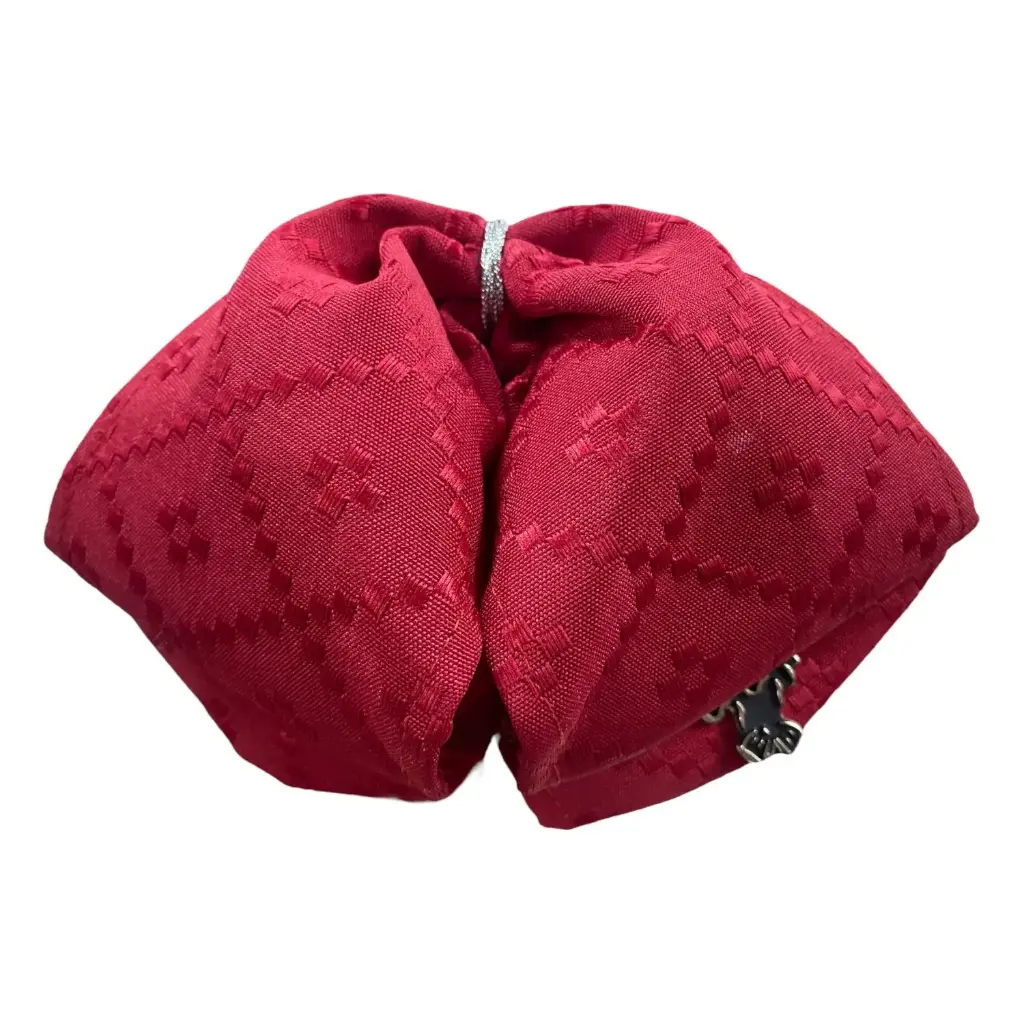 MOÑO ROJO LISO NIÑO TALLA 6