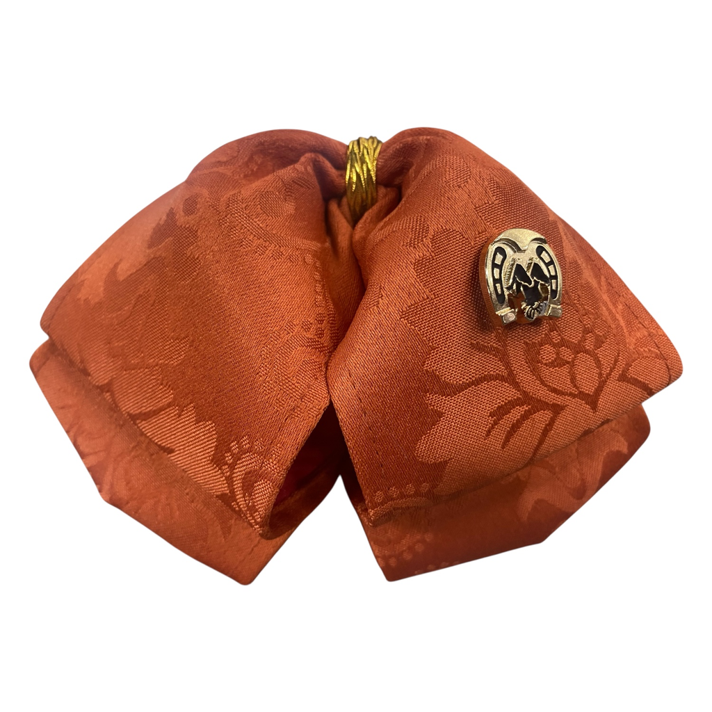 MOÑO NARANJA LISO NIÑO 8-10 (Opción 7)