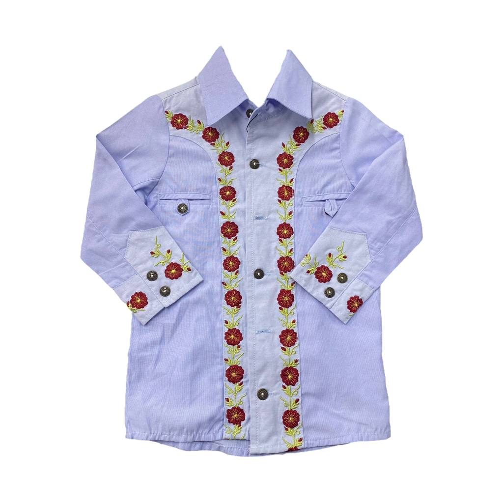 CAMISA BORDADO TALLA 3 