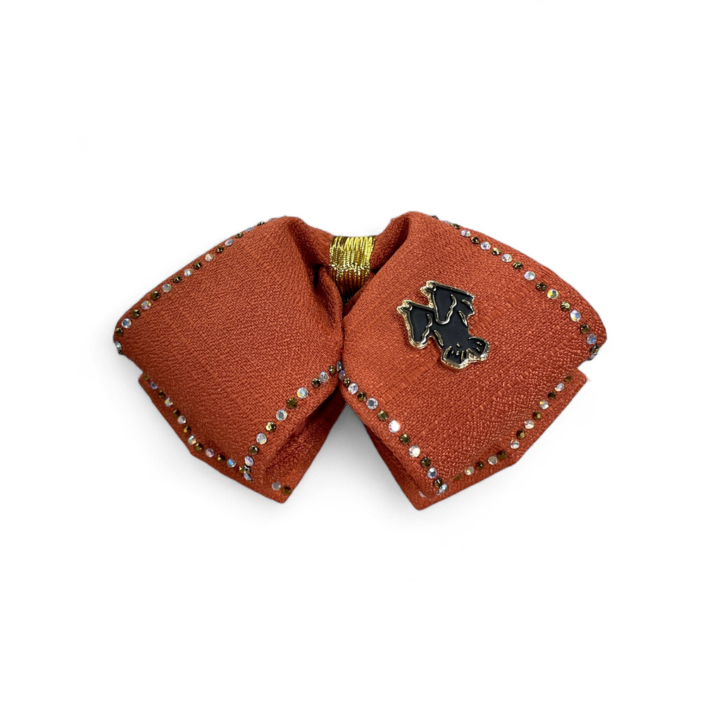 MOÑO NARANJA CON PIEDRAS NIÑO 3-5