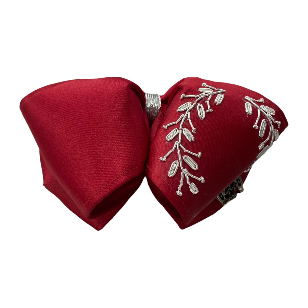 MOÑO ROJO BORDADO CANUTILLO NIÑO 3-5