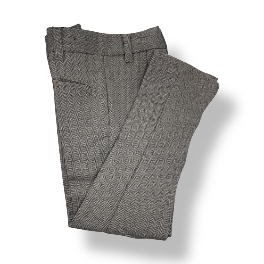 PANTALON LISO DE NIÑO (8x22, Cafe palmitas)