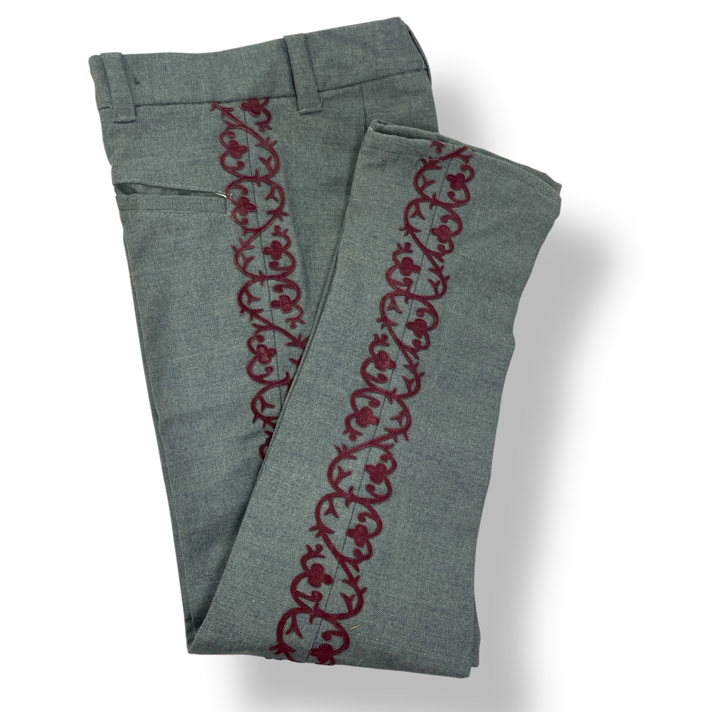 PANTALON CHARRO GRECA SENCILLA JUVENIL (12x25, Opción 1)