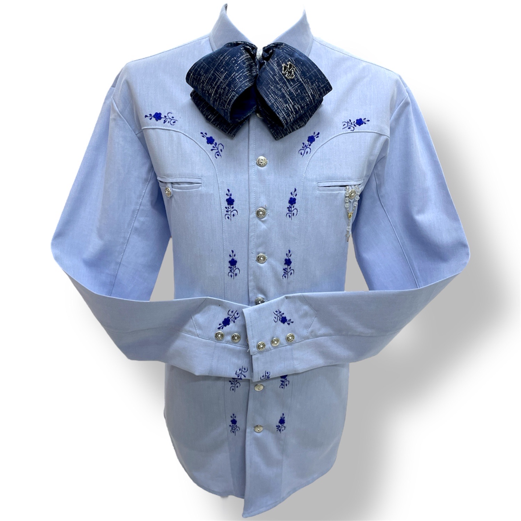 CAMISA BORDADO ROCOCO TALLA 40 