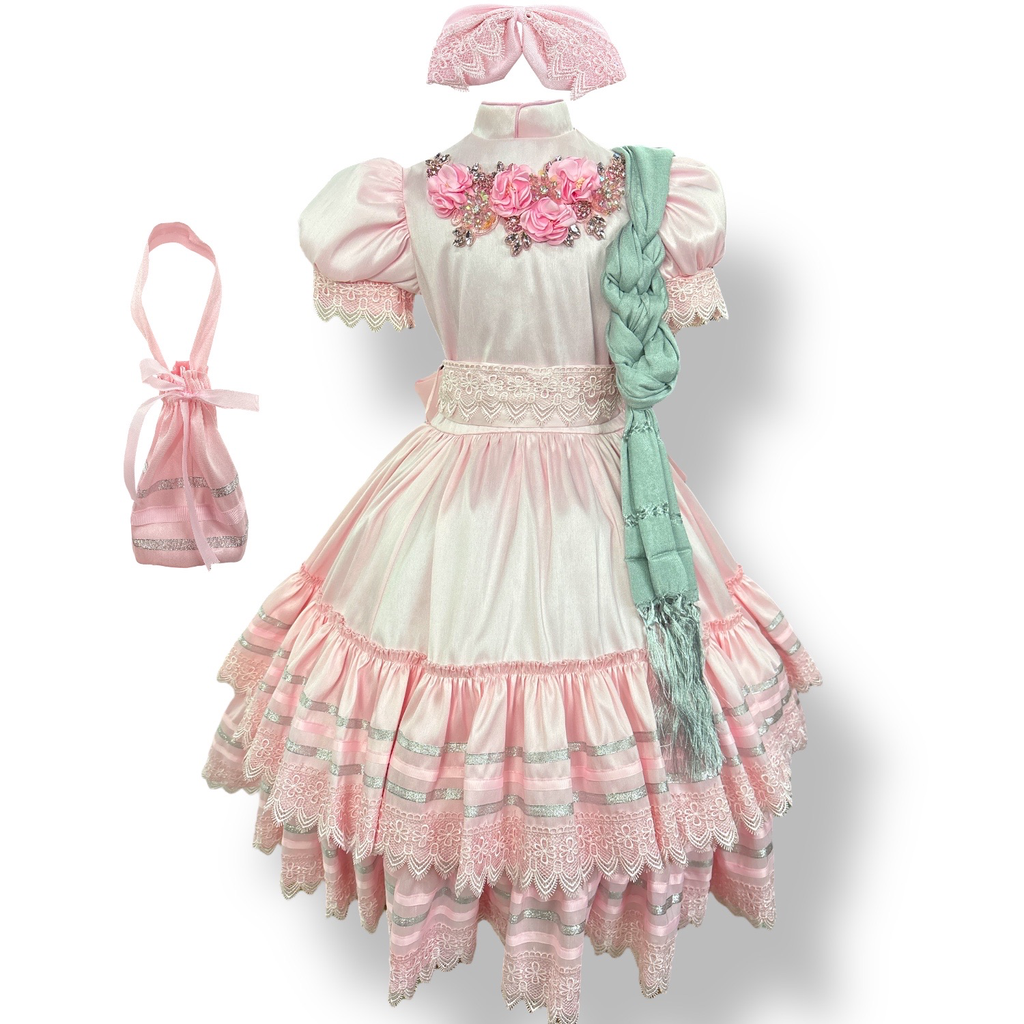 VESTIDO ESCARAMUZA TALLA 6