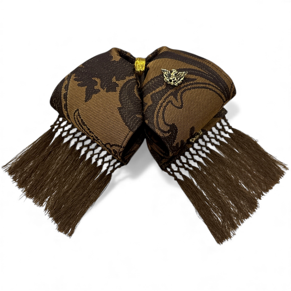 MOÑO CAFE CON BARBAS ADULTO (Opción 2)