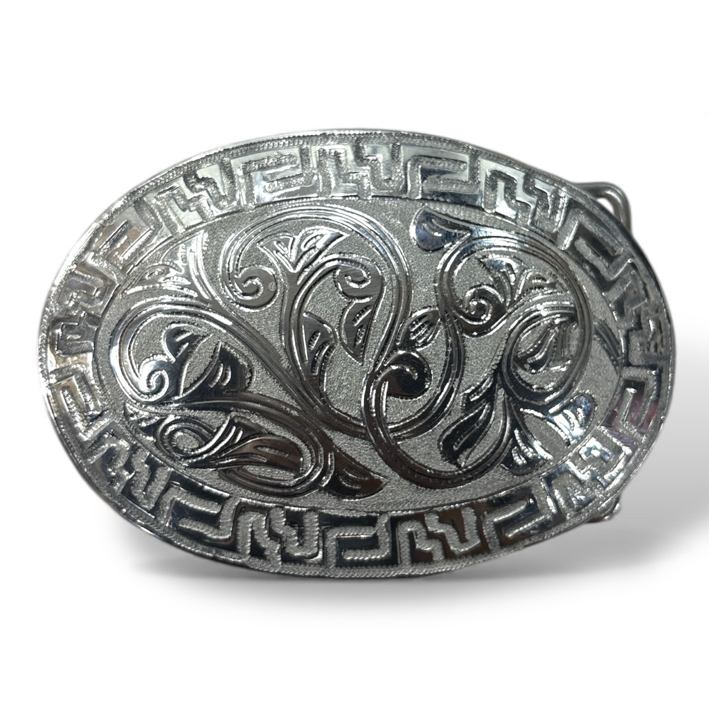 HEBILLA GRABADA OVALADA