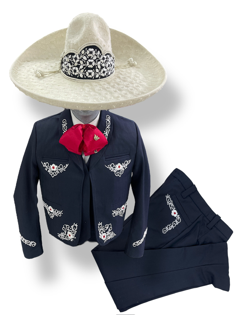 TRAJE CANUTILLO AZUL GALA COMPLETA TALLA S, 32X30