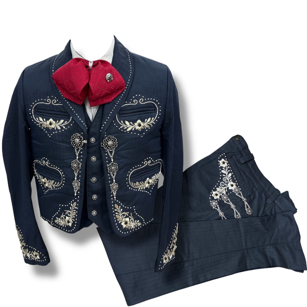 TRAJE CANUTILLO  AZUL MEDIA GALA TALLA S, 33X36