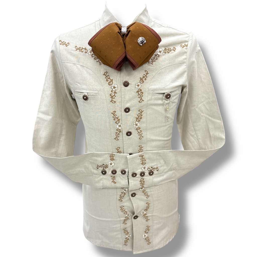 CAMISA BORDADO ADULTO TALLA#32