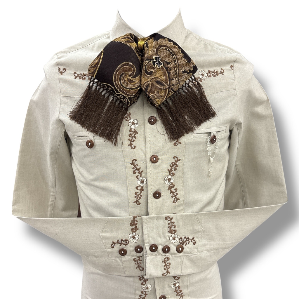 CAMISA ADULTO CON BORDADO TALLA#30