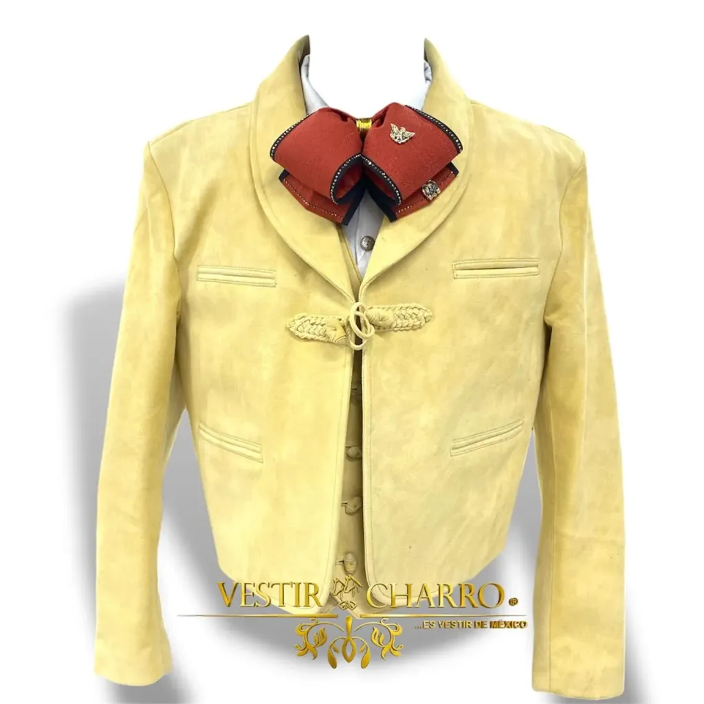 CHALECO Y CHAQUETILLA CON ALAMARES  XL (Opcion 1)