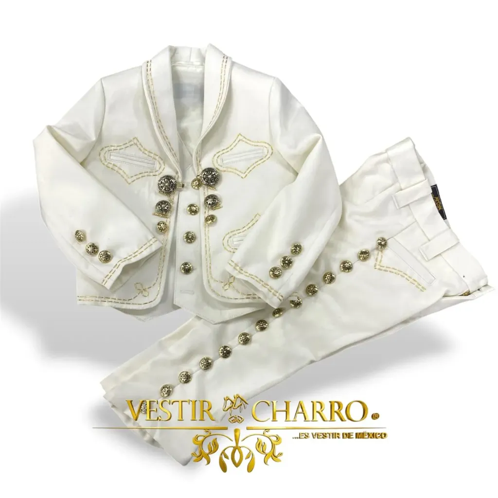 01 TRAJE NIÑO BLANCO TALLA 4, PANTALON 4 DOBLE PESPUNTE GALA COMPLETA ECONOMICA