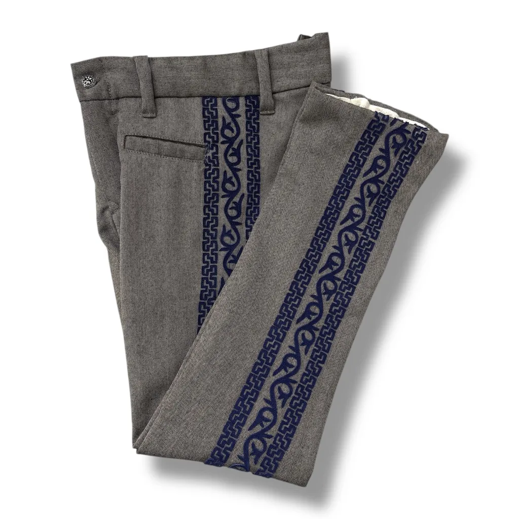 PANTALON GRECA DOBLE NIÑO 10x25 (Opción 1)
