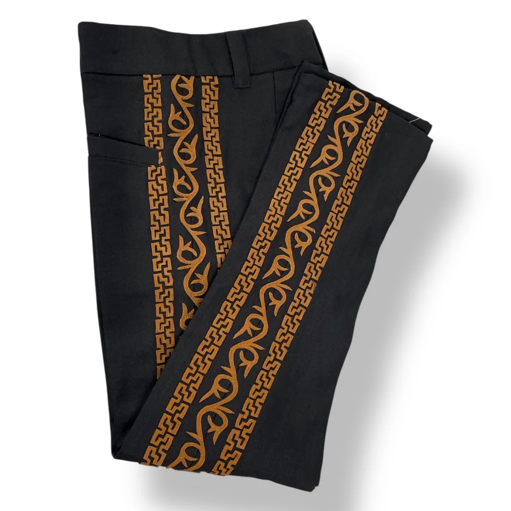 PANTALON GRECA DOBLE NIÑO 10x23