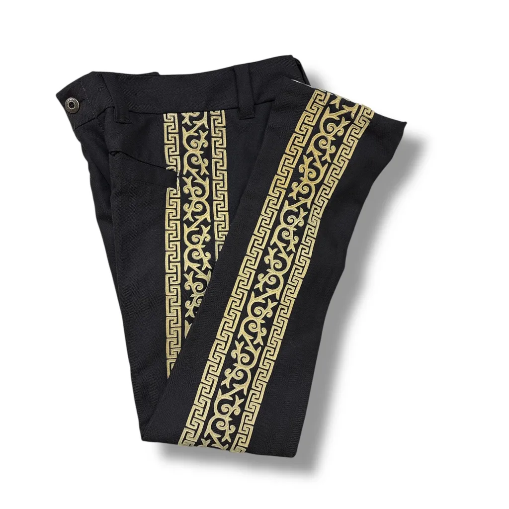 PANTALON GRECA DOBLE NIÑO 8x24