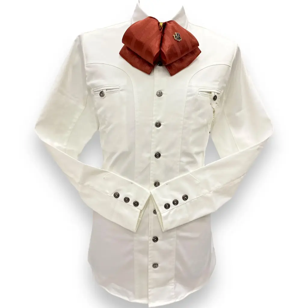 CAMISA LISA ADULTO TALLA 46 (Blanco Strech)