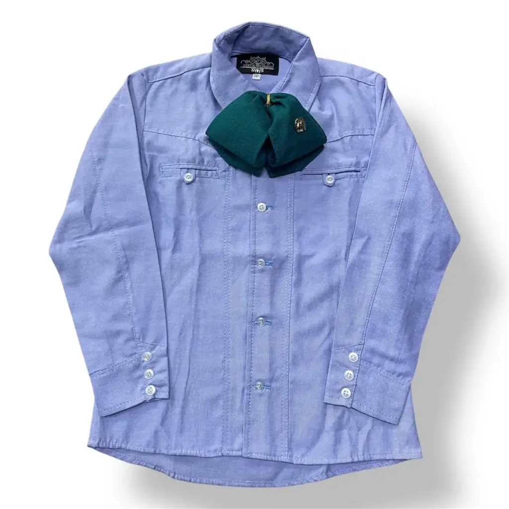CAMISA LISA NIÑO TALLA 10