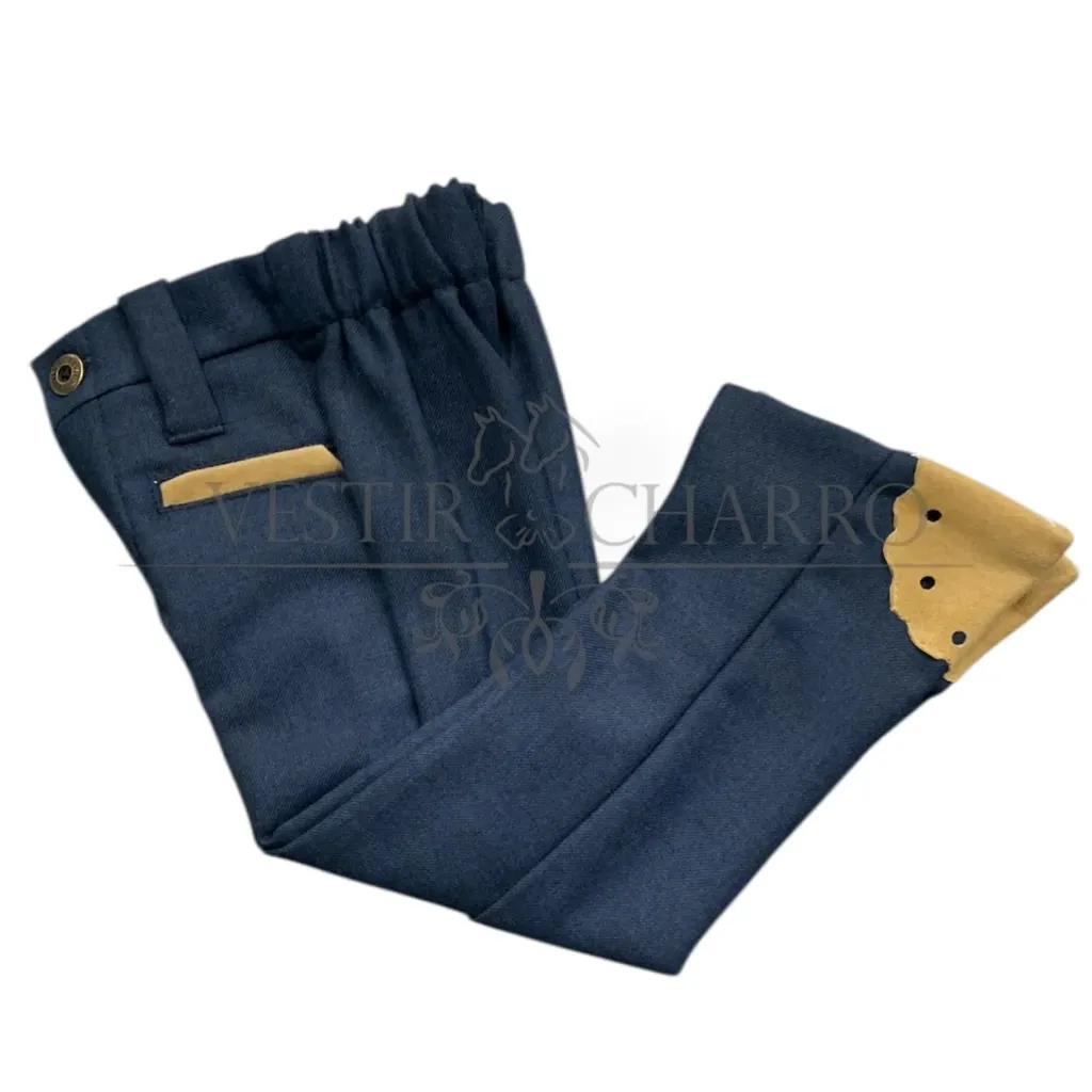 PANTALON CON TALONERA Y VIVO NIÑO 1 (Opción 1)
