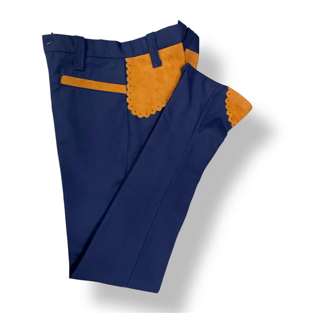 PANTALON CUADRILERA Y TALONERA ADULTO 30X34
