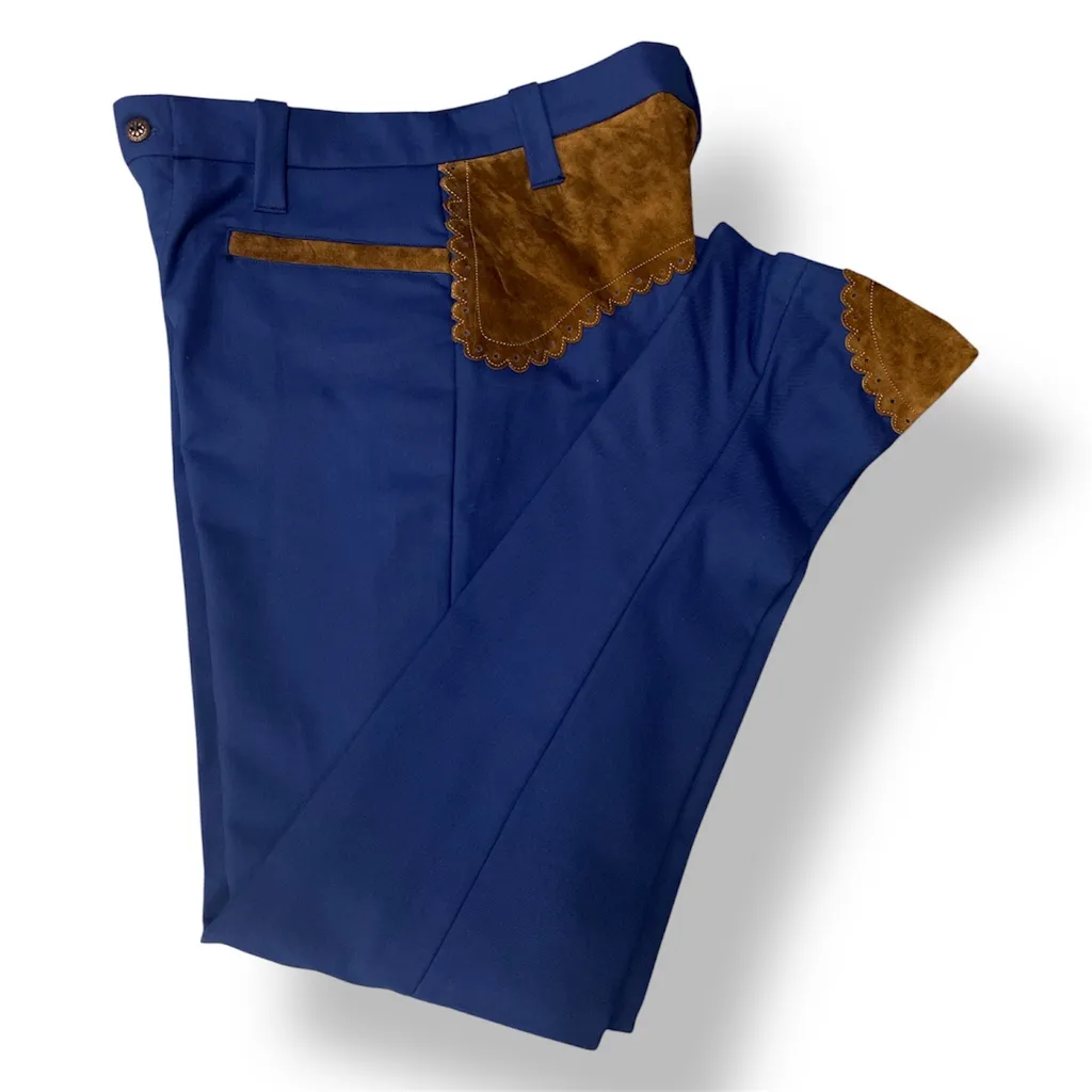 PANTALON CUADRILERA Y TALONERA ADULTO 34X34