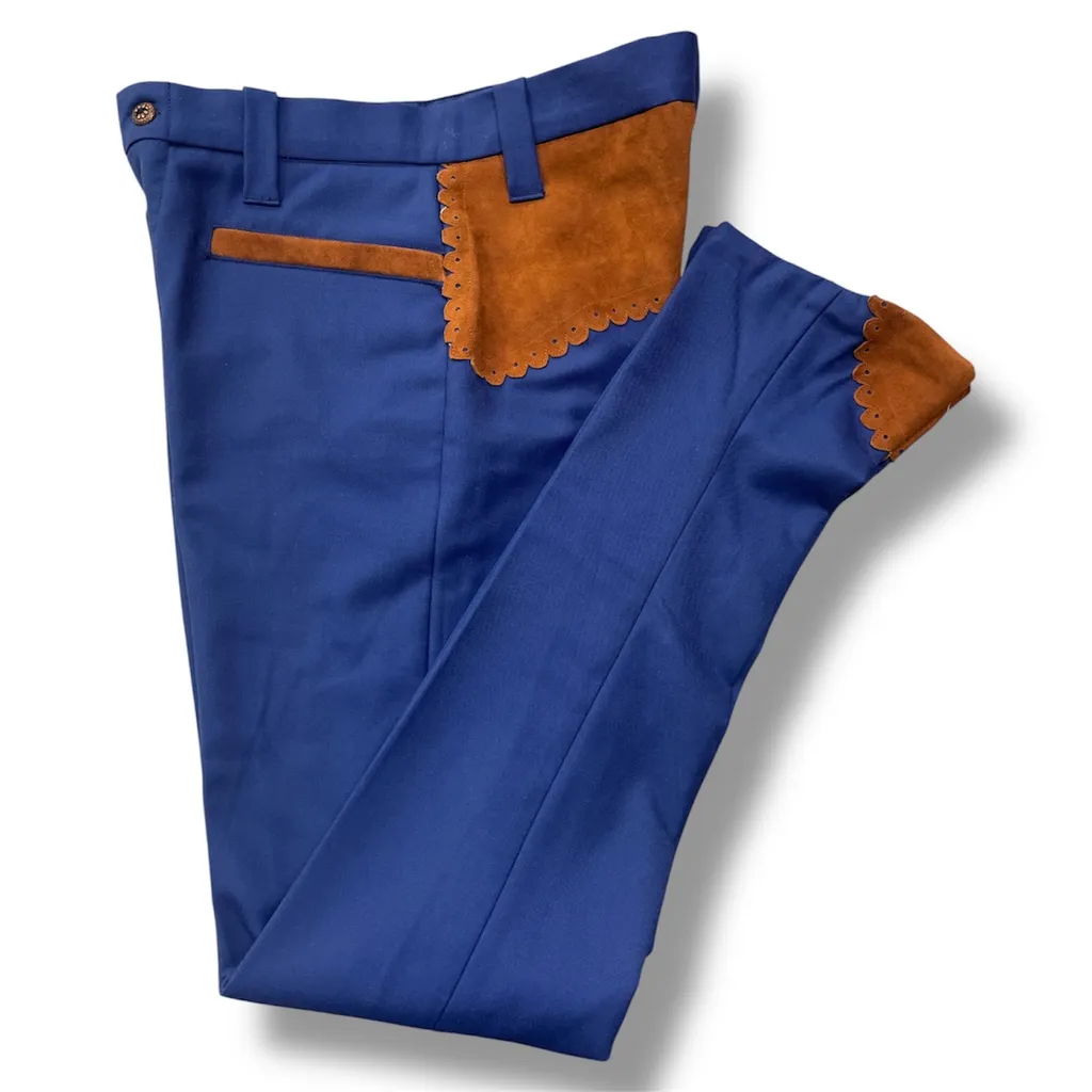 PANTALON CUADRILERA Y TALONERA ADULTO 32X34