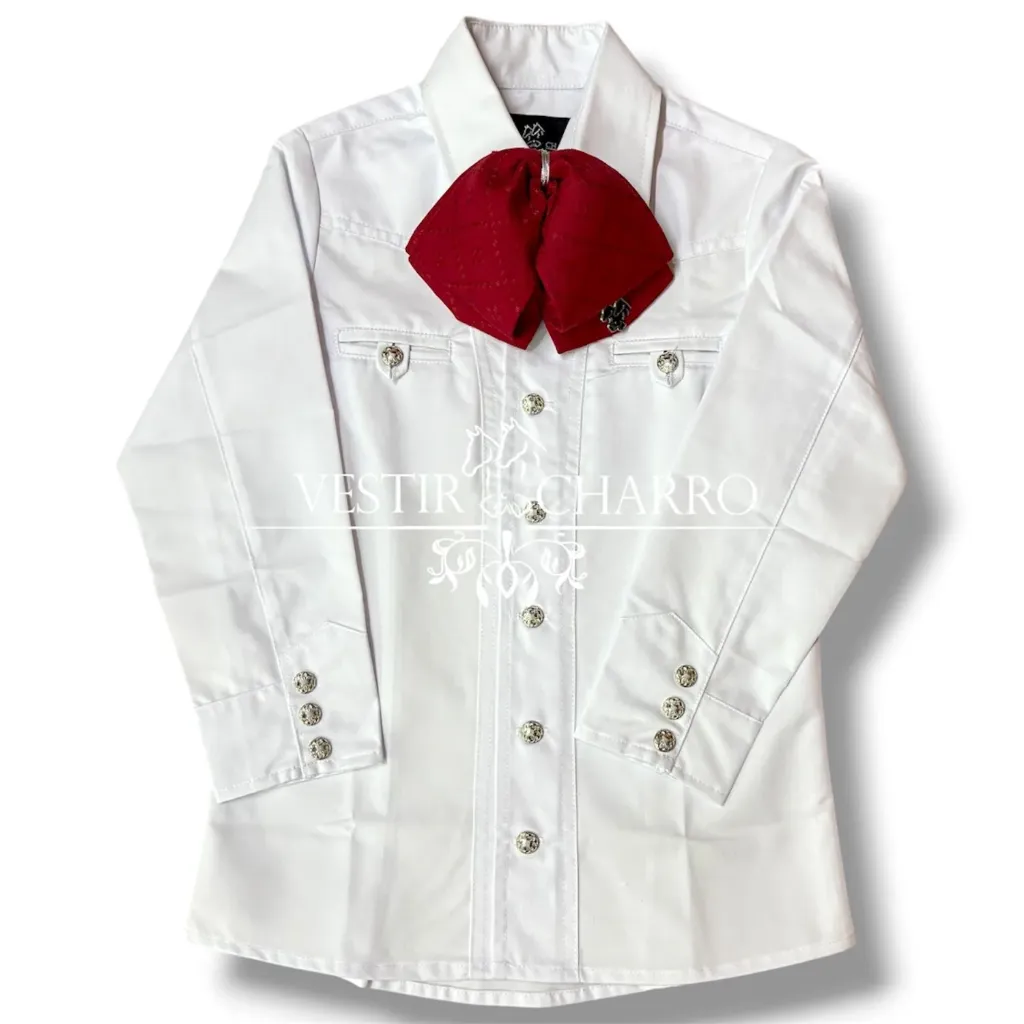 CAMISA LISA NIÑO TALLA 10