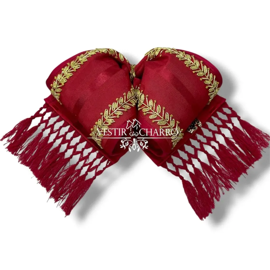 MOÑO CANUTILLO DOBLE CON BARBAS Y BIES ADULTO