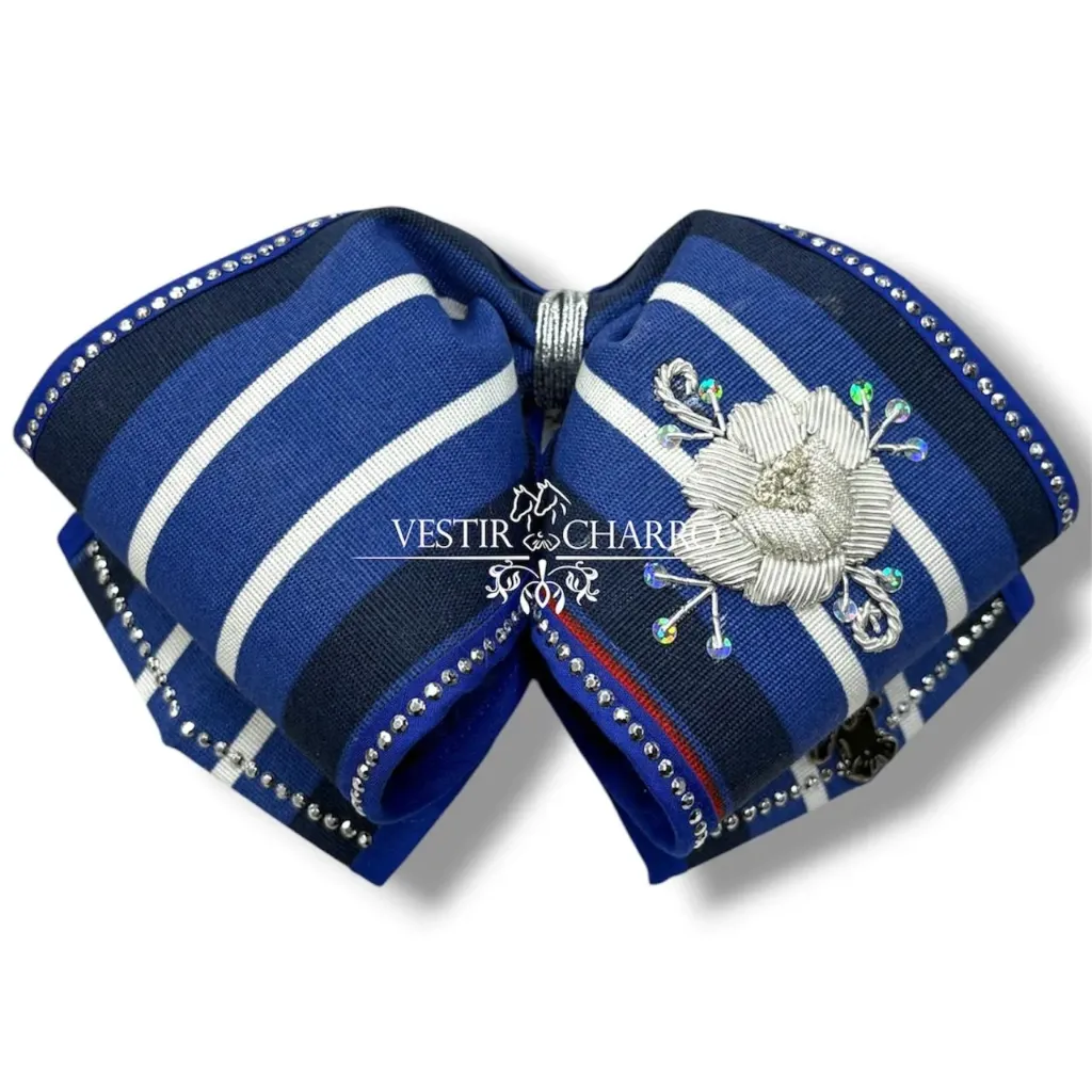 MOÑO CANUTILLO CON BIES Y PIEDRAS ADULTO