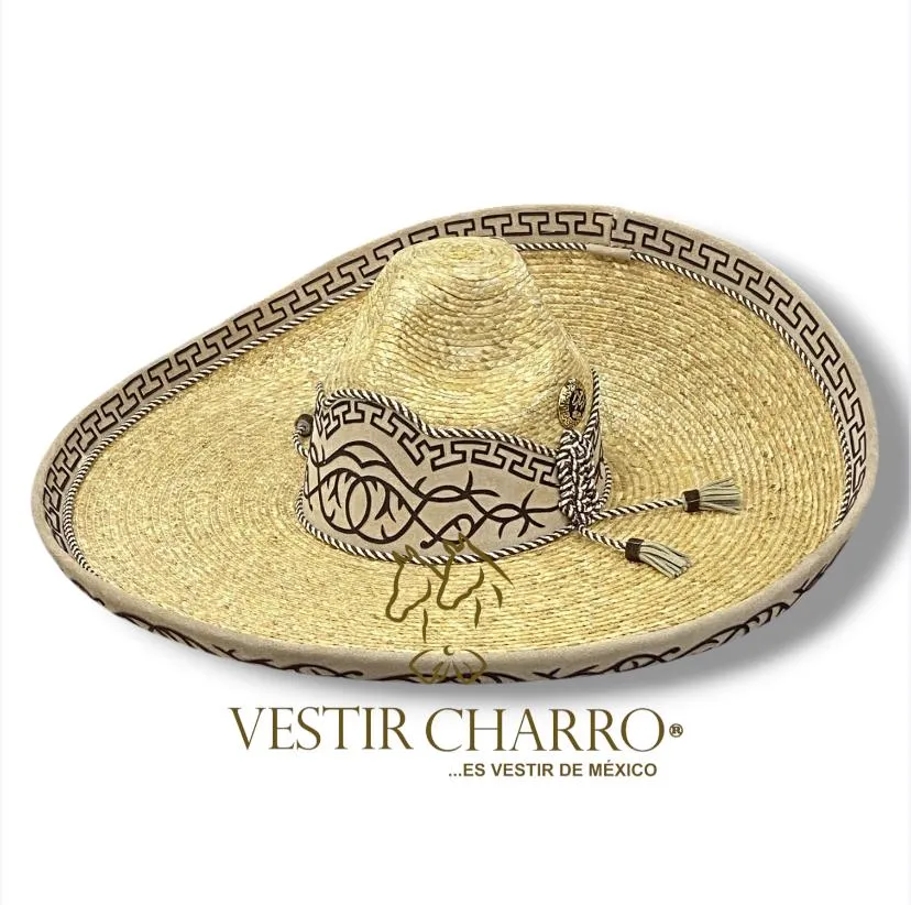 SOMBRERO PASTA DE TRIGO ADULTO TALLA 60 (Opción 1)