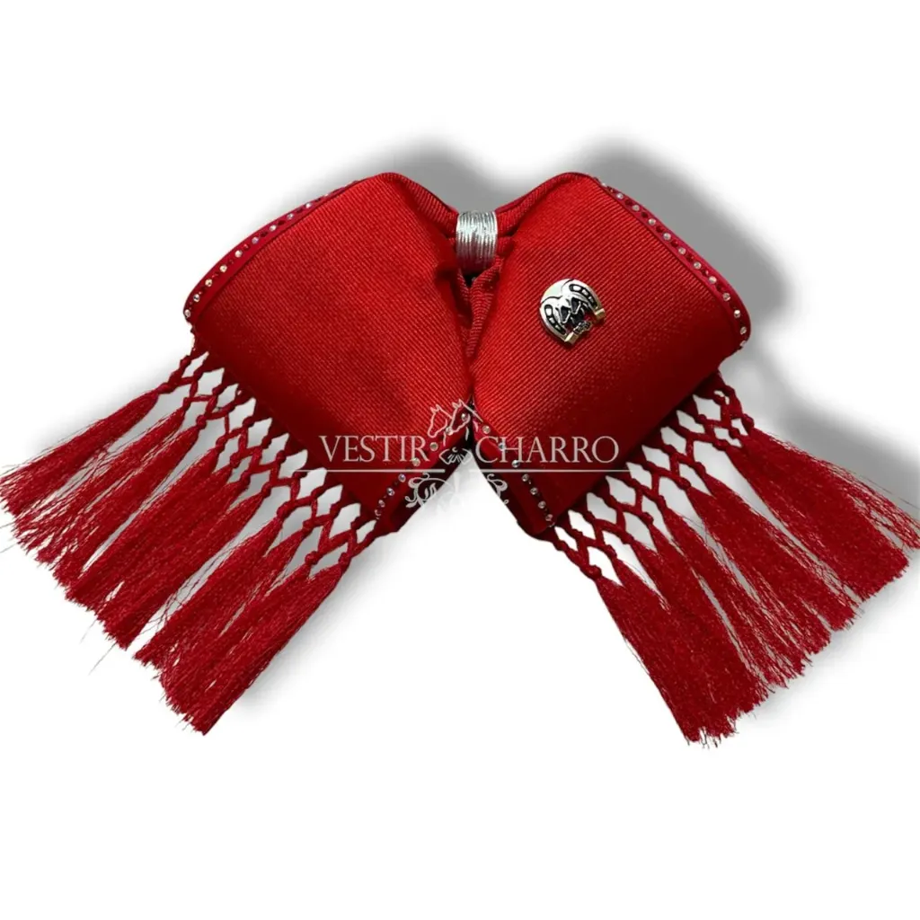 MOÑO ROJO CON BARBAS BIES Y PIEDRAS ADULTO