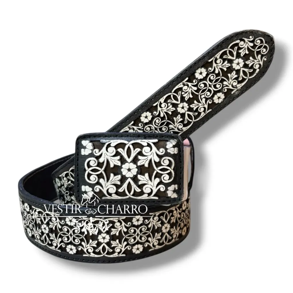 CINTO PIROGRABADO ADULTO TALLA 39