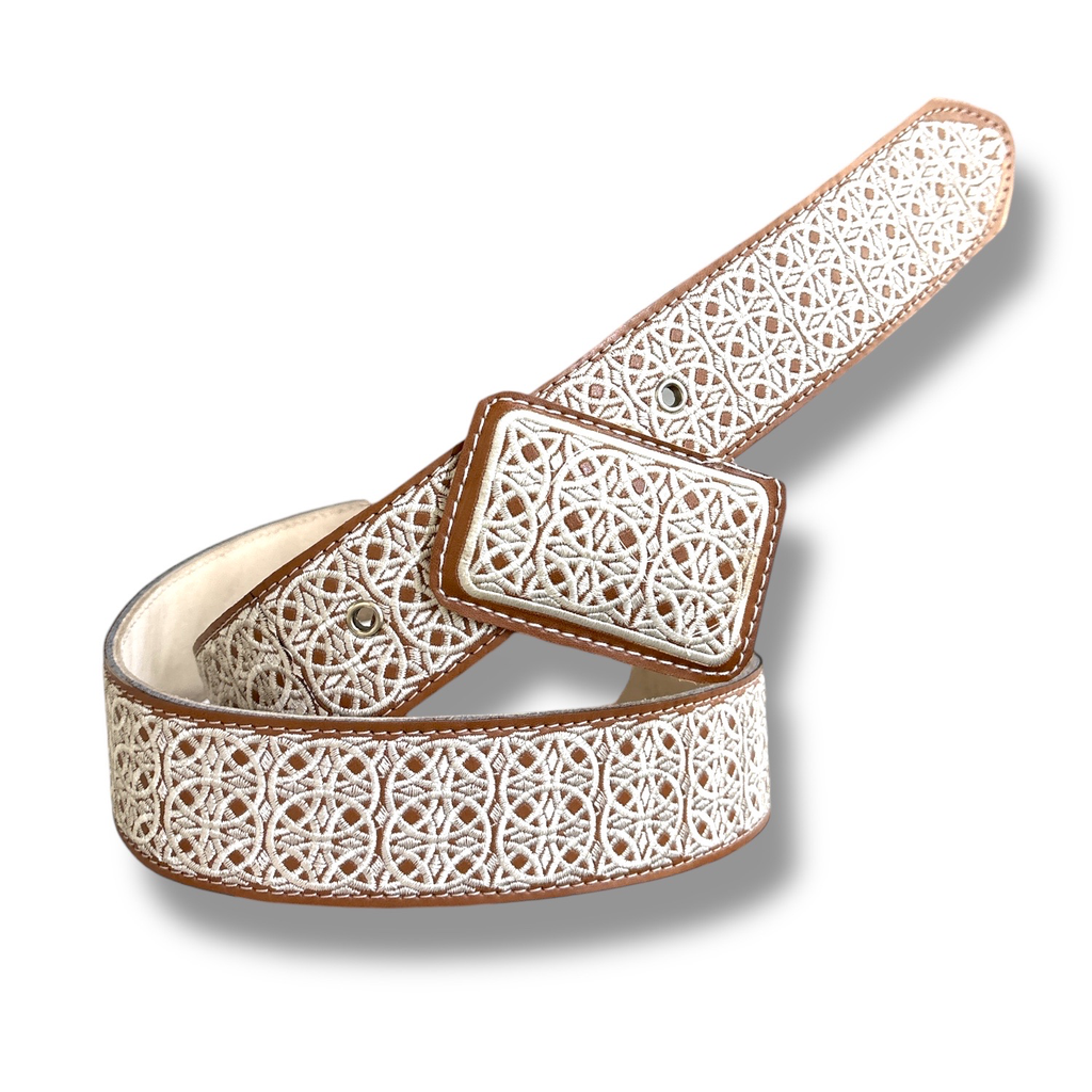 CINTO ADULTO BORDADO EN HILO 44