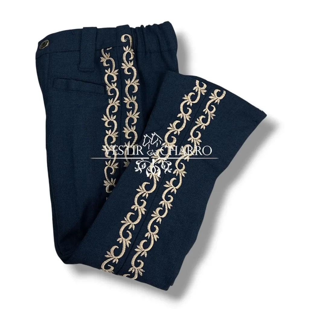 PANTALON BORDADO NIÑO 3