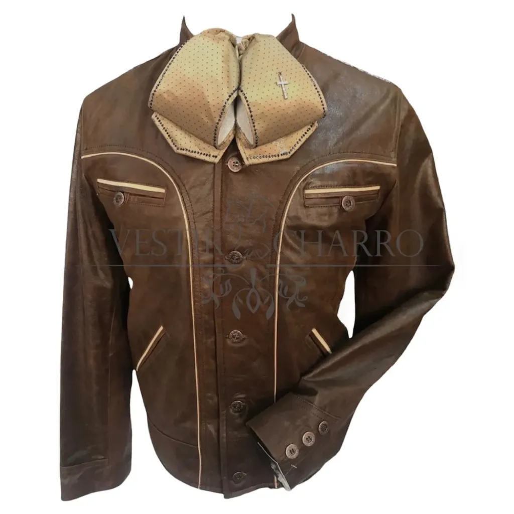 CHAZARILLAS EN PIEL CUELLO MAU GRANDE