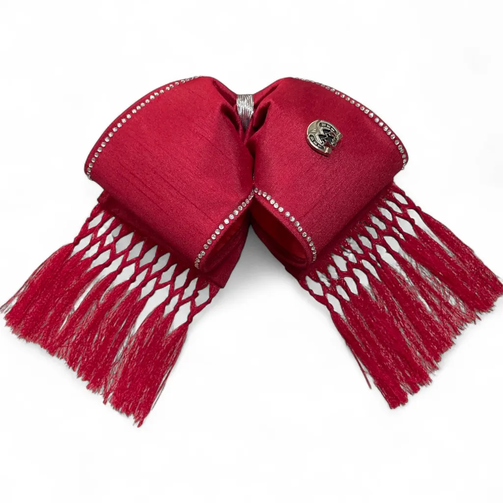 MOÑO ROJO CON BARBAS Y PIEDRAS ADULTO (Opción 1)