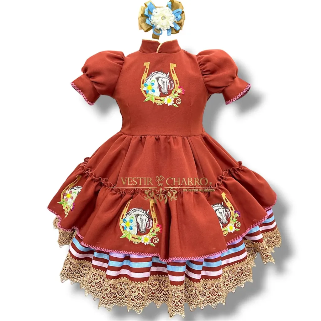 VESTIDO ESCARAMUZA TALLA 1 