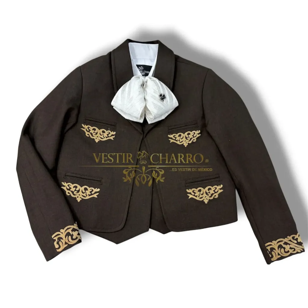 CHALECO Y CHAQUETILLA CON GRECA TALLA 10