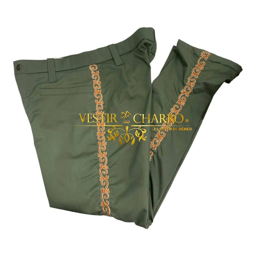 PANTALON BORDADO ADULTO 36x30