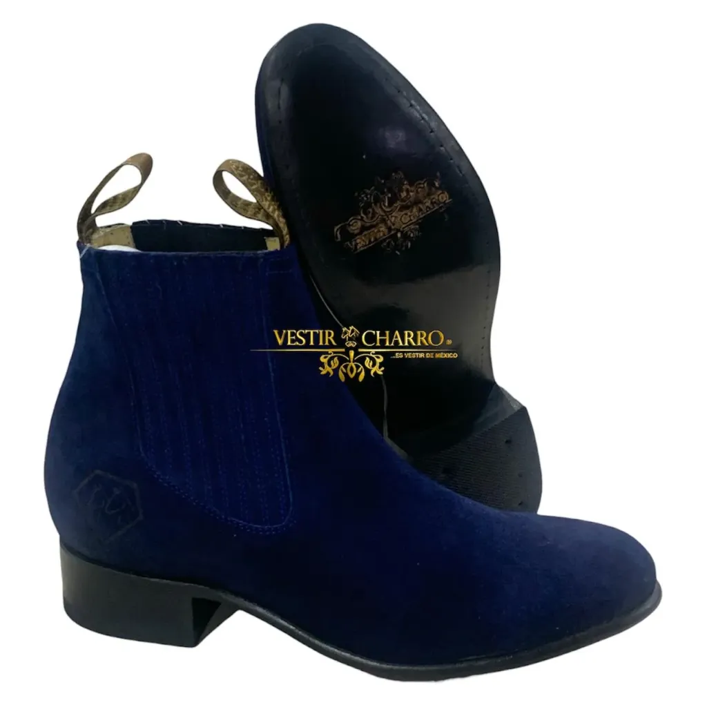 BOTIN ANTE LOCKSTITCHER ADULTO (25.5, Azul)