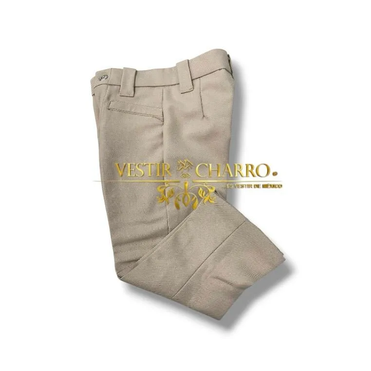 PANTALON LISO NIÑO TALLA 1 (Café)